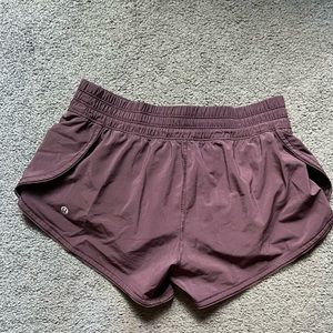 Lululemon purple shorts